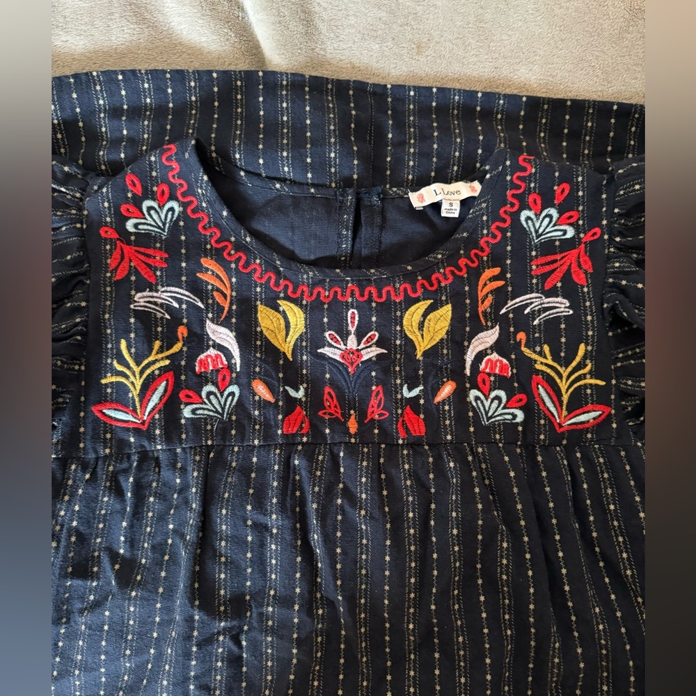 L Love | Embroidered Dress